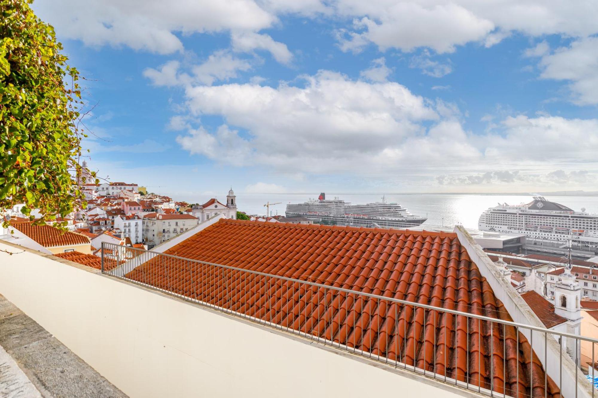 Sublime Apt Medieval Alfama Lisboa Exteriör bild